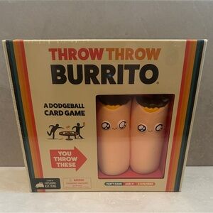 Throw Throw Burrito Card Game by Exploding Kittens NEW SEALED
